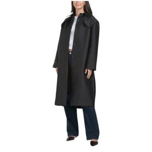 SANDRO Satin Trench Coat